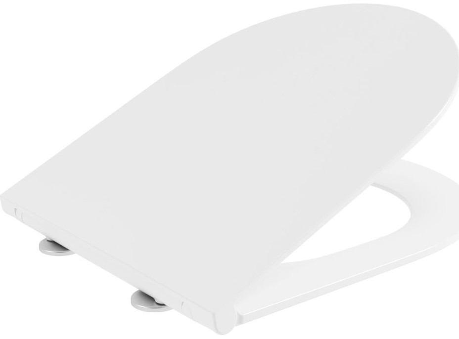 Sapho PACO WC sedátko, SLIM, Soft Close, Easy Take, biela PCS1013