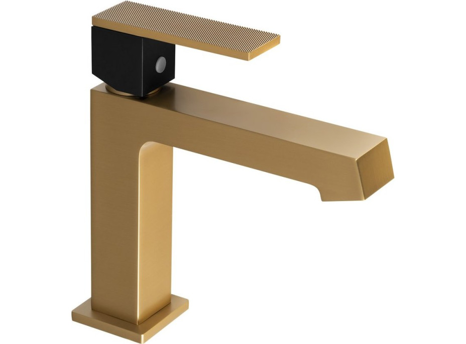 Sapho KRONY stojanková umývadlová batéria, zlato mat GJ002GB