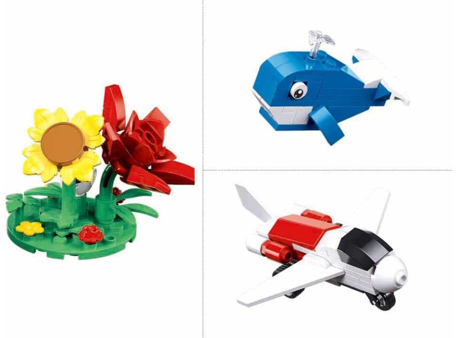 Sluban Builder M38-B1360 Stavebnica 6 v 1