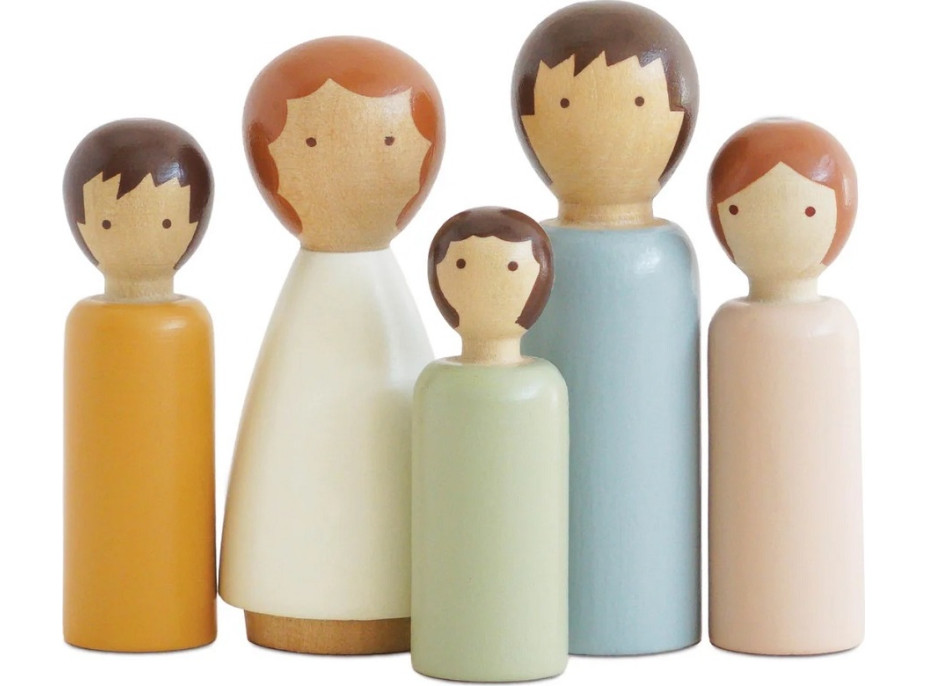 Le Toy Van Drevené postavičky do domčeka Rodinka