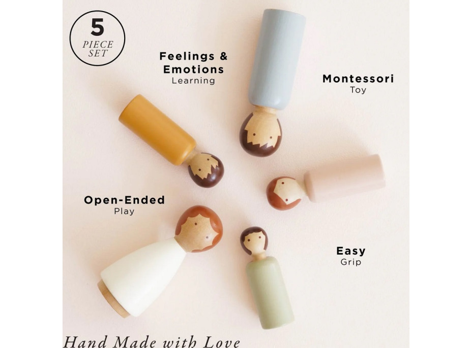 Le Toy Van Drevené postavičky do domčeka Rodinka