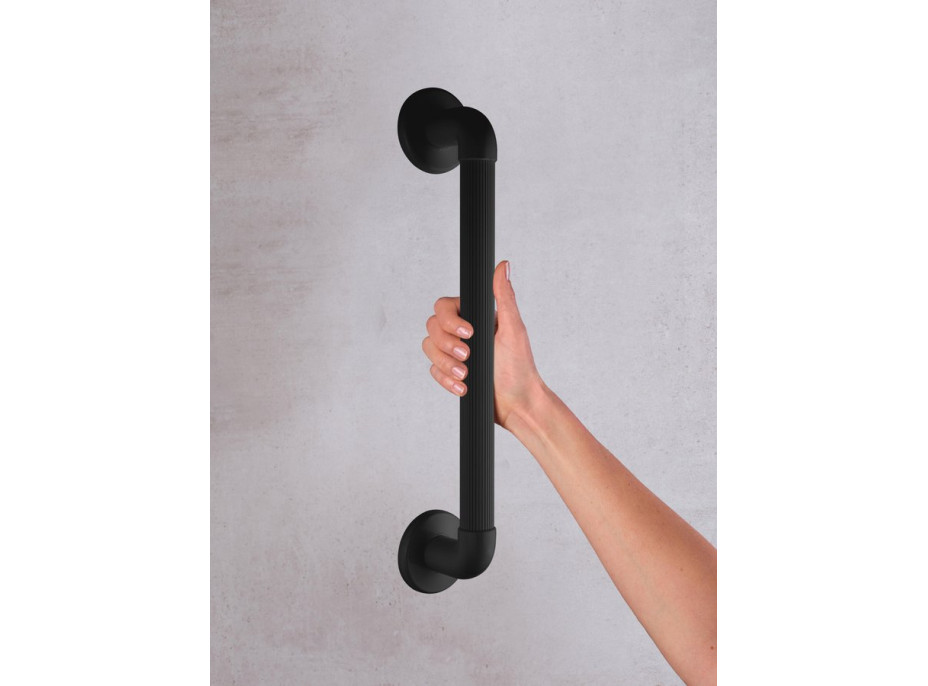 Ridder Pevnostné madlo plastové, 600mm, čierna A1016010