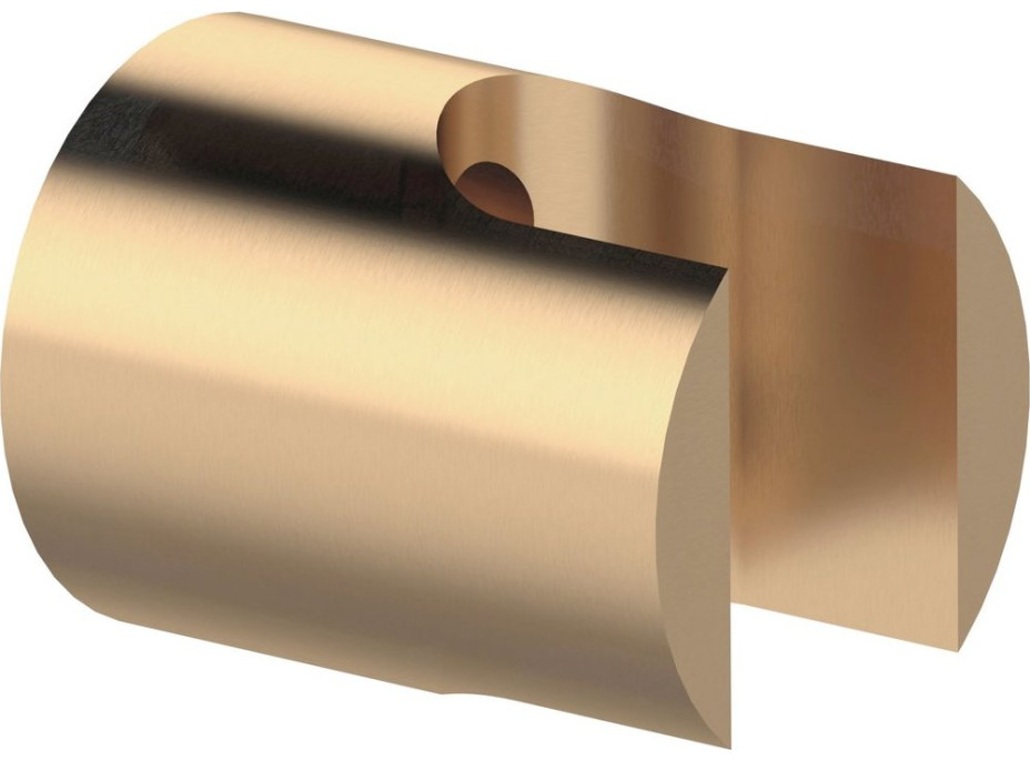 Sapho Držiak sprchy okrúhly, pevný, zlato mat SD719