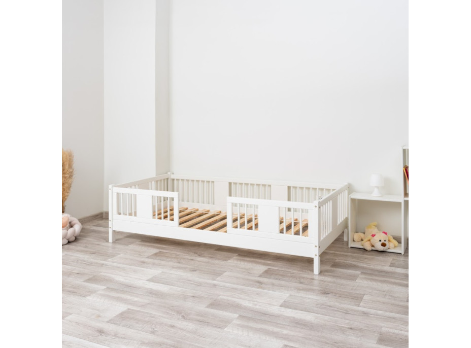 Detská posteľ z masívu borovice LUNA 10 - 200x90 cm