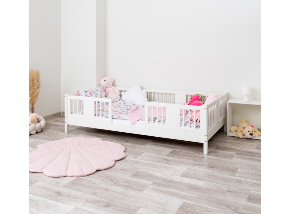 Detská posteľ z masívu borovice LUNA 10 - 160x80 cm