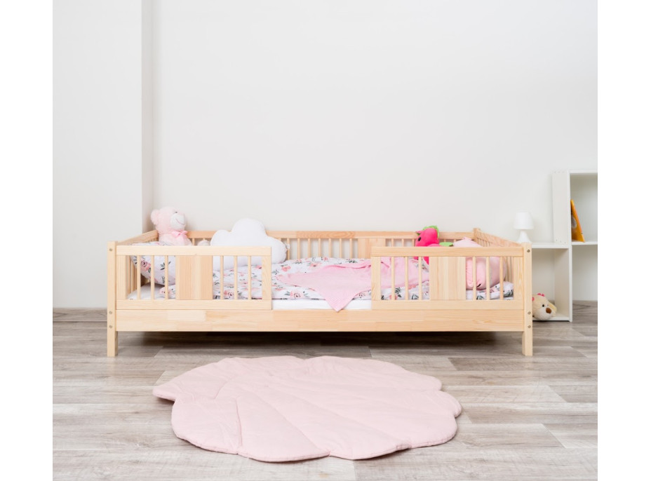 Detská posteľ z masívu borovice LUNA 10 - 200x90 cm