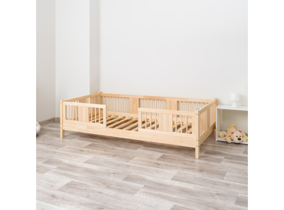 Detská posteľ z masívu borovice LUNA 10 - 190x90 cm