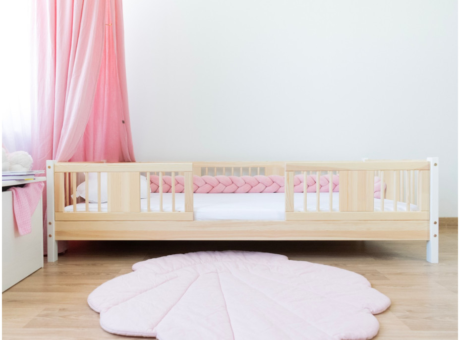 Detská posteľ z masívu borovice LUNA 10 - 190x90 cm