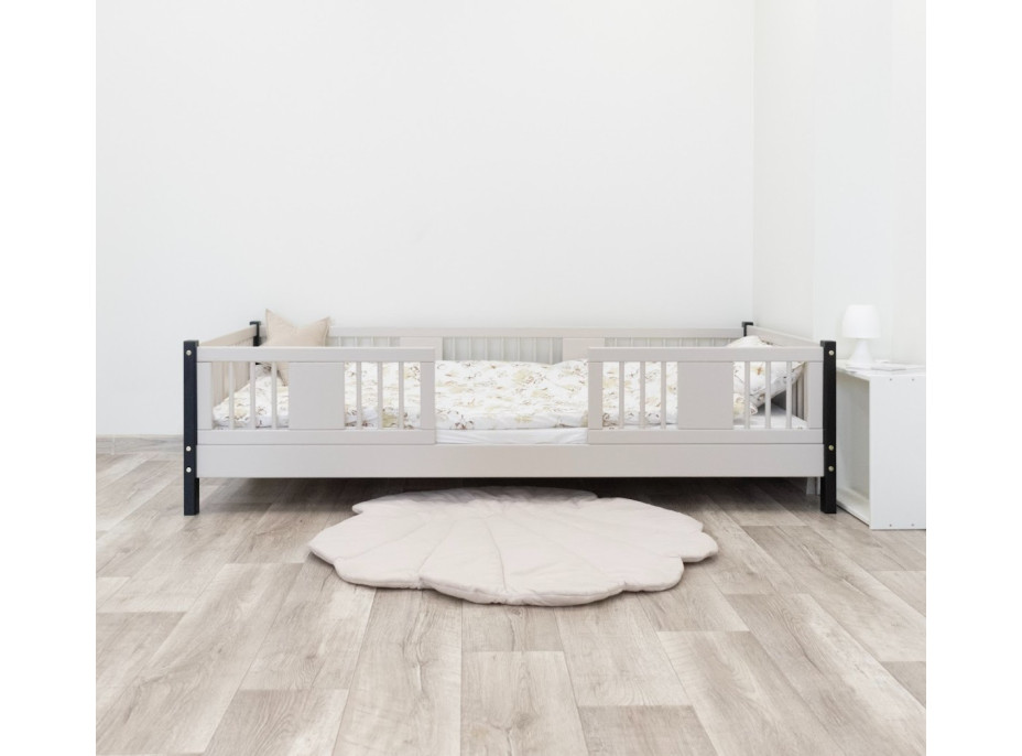 Detská posteľ z masívu borovice LUNA 10 - 200x90 cm