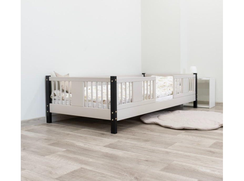 Detská posteľ z masívu borovice LUNA 10 - 190x90 cm