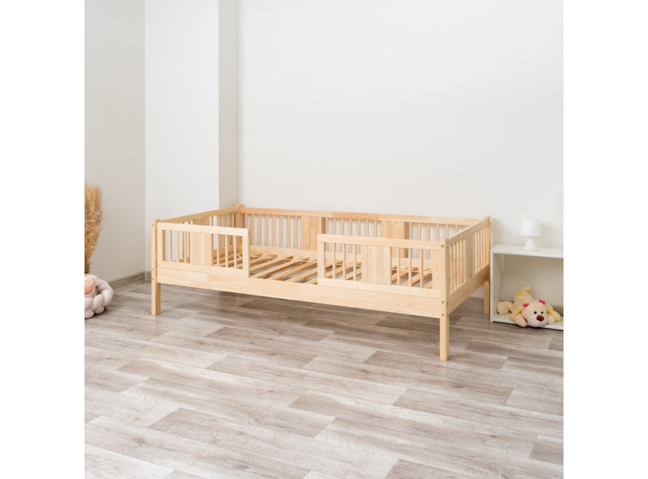 Detská posteľ z masívu borovice LUNA 20 - 180x80 cm