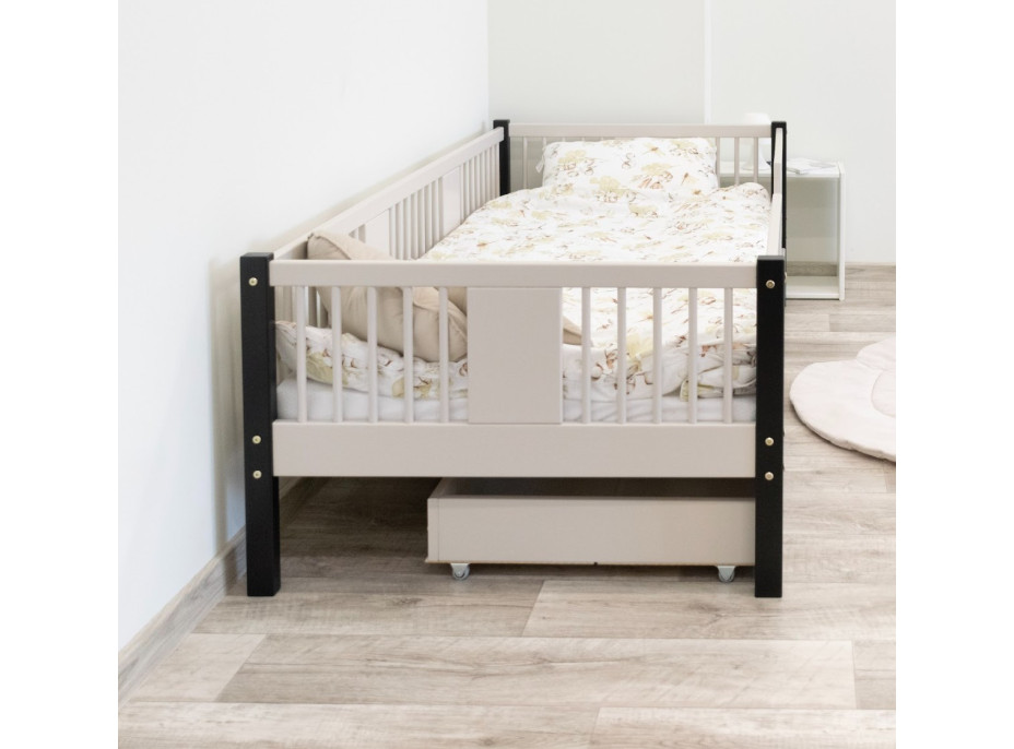 Detská posteľ z masívu borovice LUNA 20 - 180x80 cm