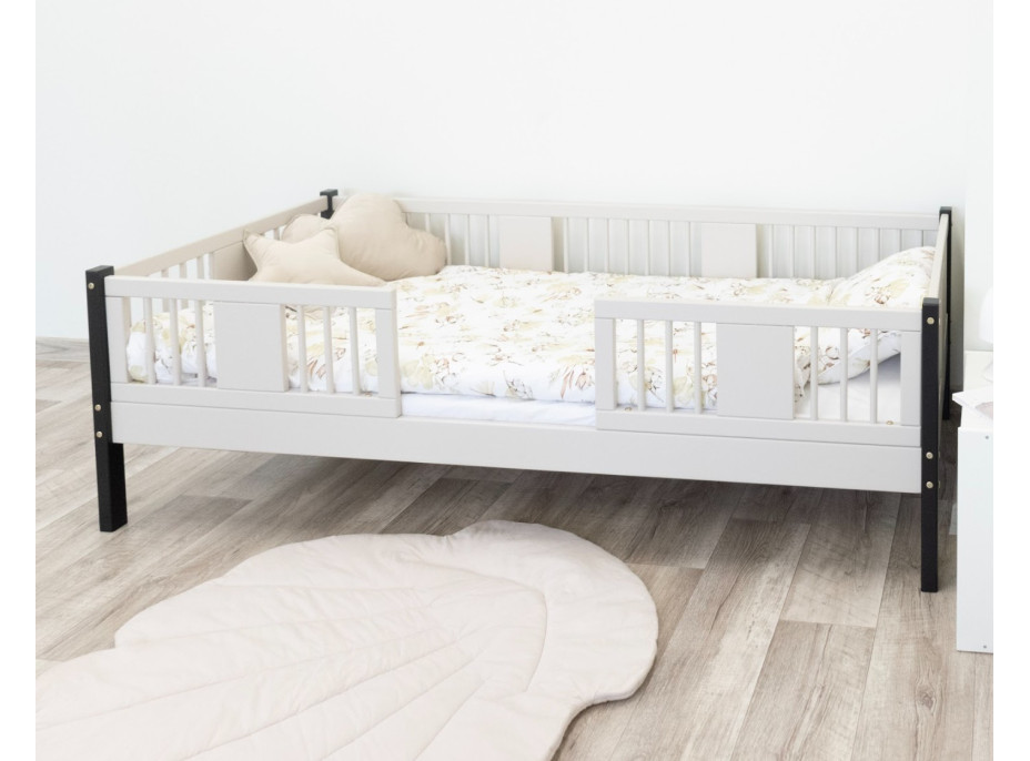 Detská posteľ z masívu borovice LUNA 20 - 180x80 cm