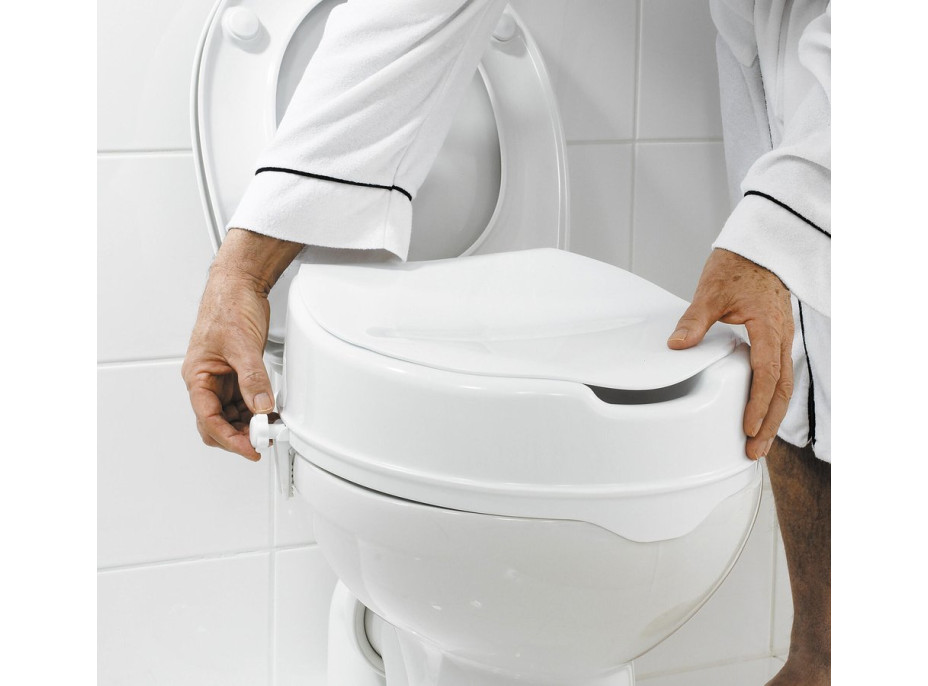 Ridder HANDICAP WC sedátko zvýšené 10cm, čierna A0071010