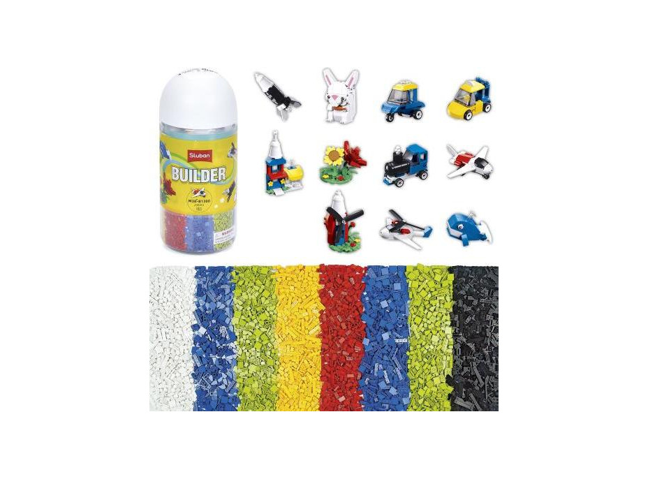 Sluban Builder M38-B1360 Stavebnica 6 v 1