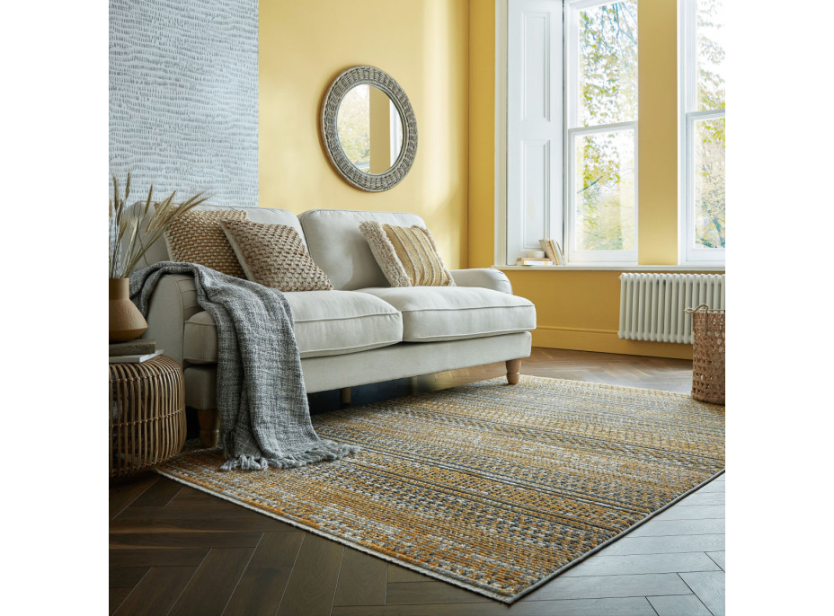 Kusový koberec Santiago Camino Yellow