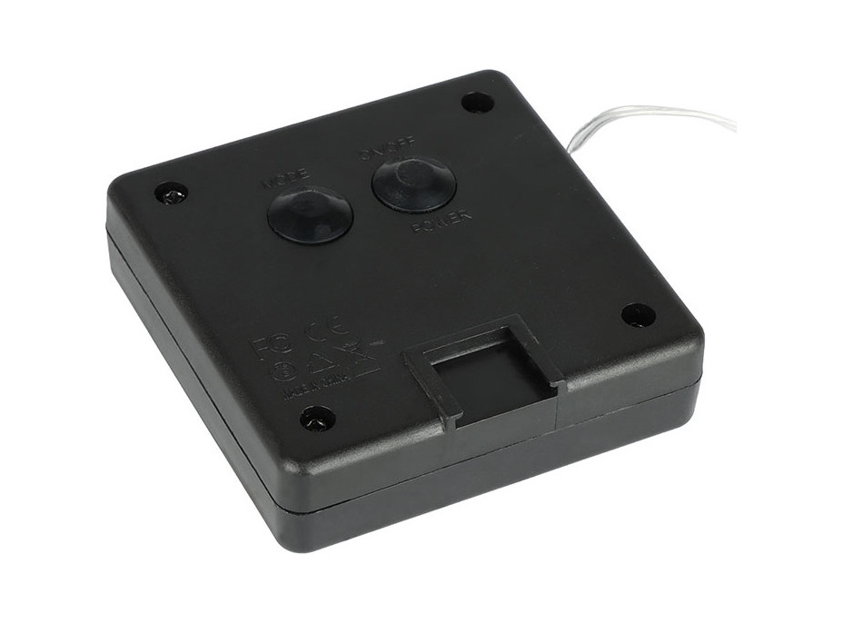 Solight LED solárna reťaz, 200LED, 22m, teplá biela