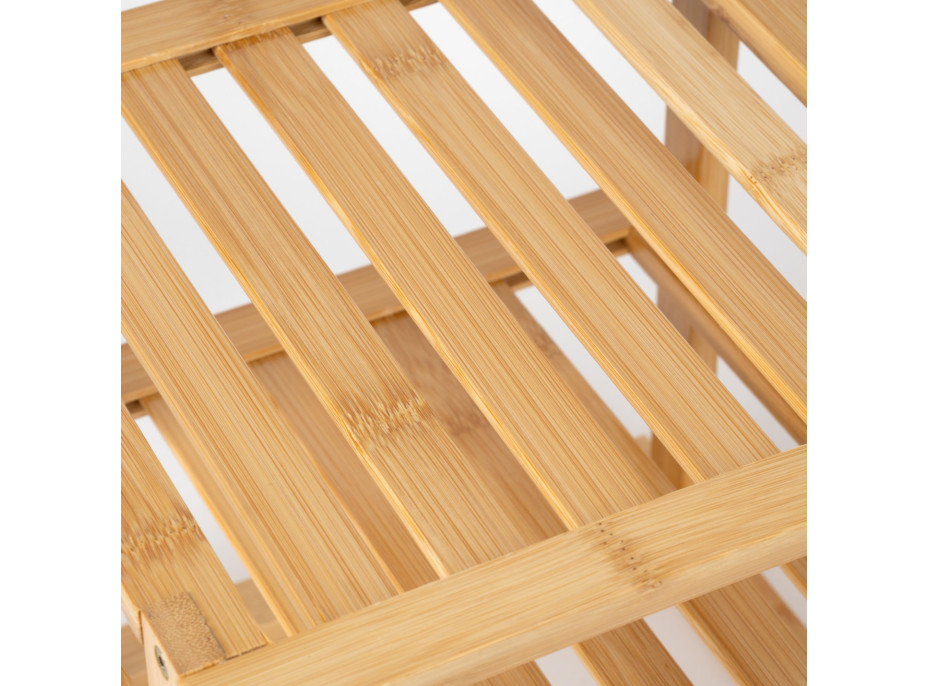 Rohová bambusová polička DEDAL