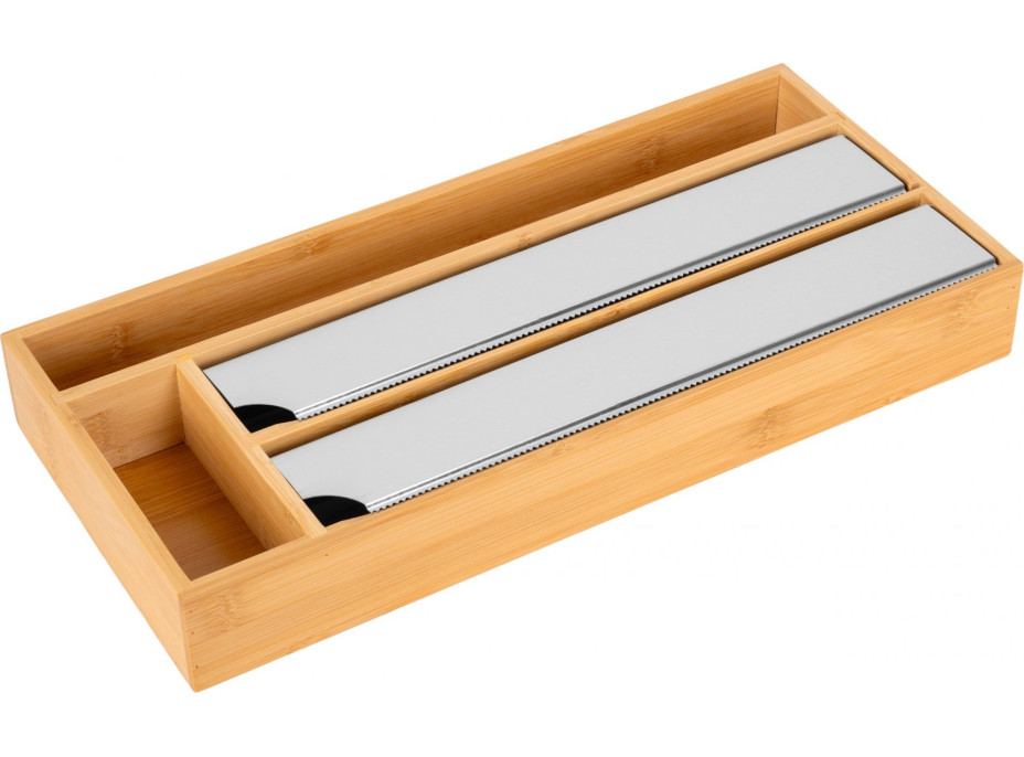 Bambusový zásobník na kuchynské fólie BORDE