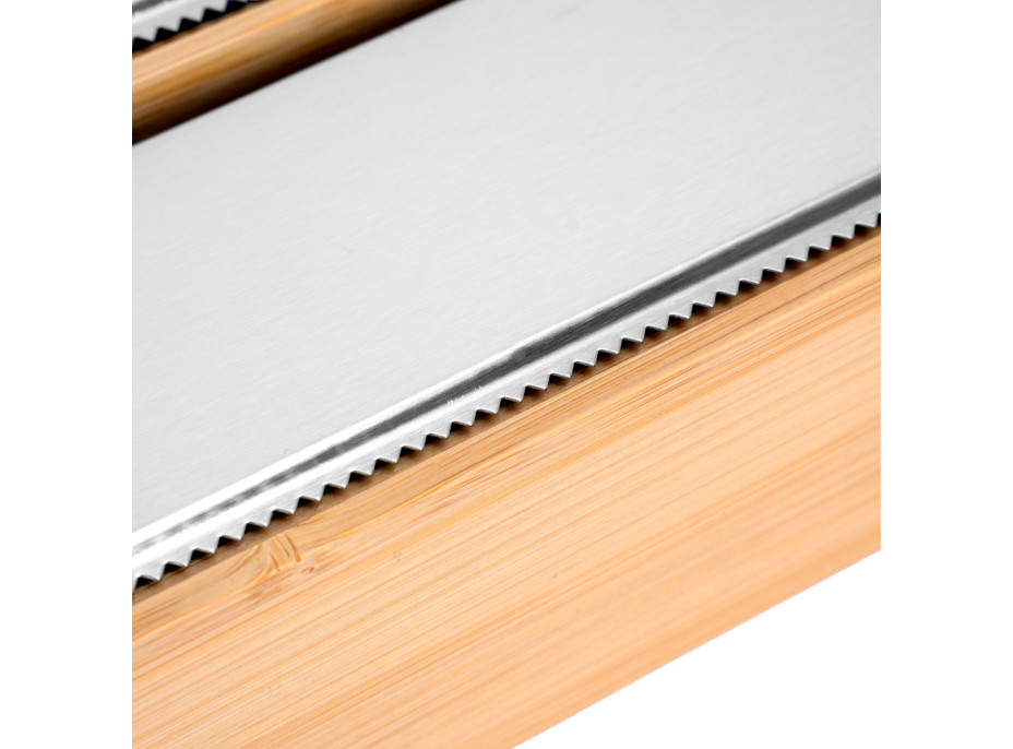 Bambusový zásobník na kuchynské fólie BORDE