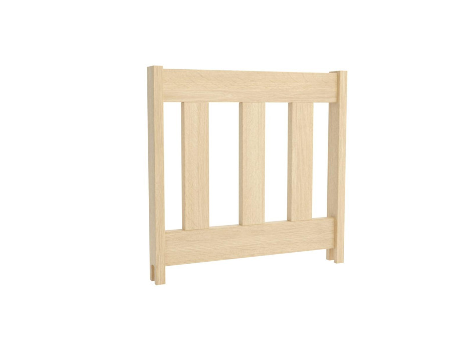 Odnímateľná zábrana z masívu - typ B - 48 cm