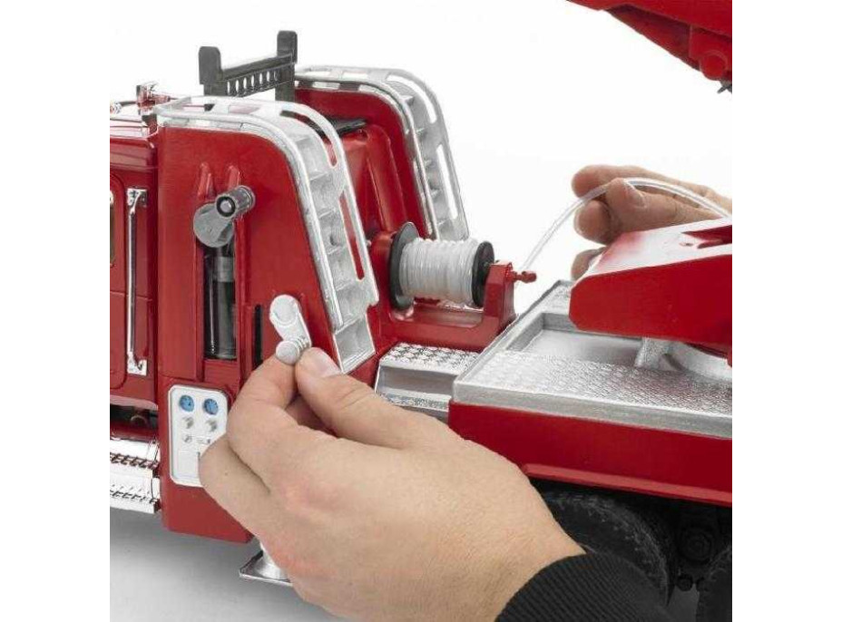 Bruder Nákladné auto MACK Granit požiarny rebrík