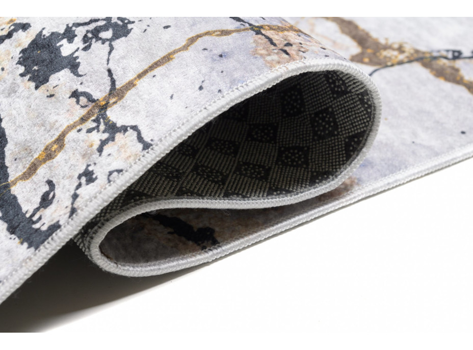 Kusový koberec TOSCANA Marble - krémový/černý/béžový