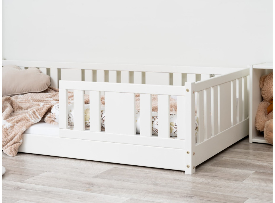 Detská Montessori posteľ z masívu borovice NIKO - 190x90 cm