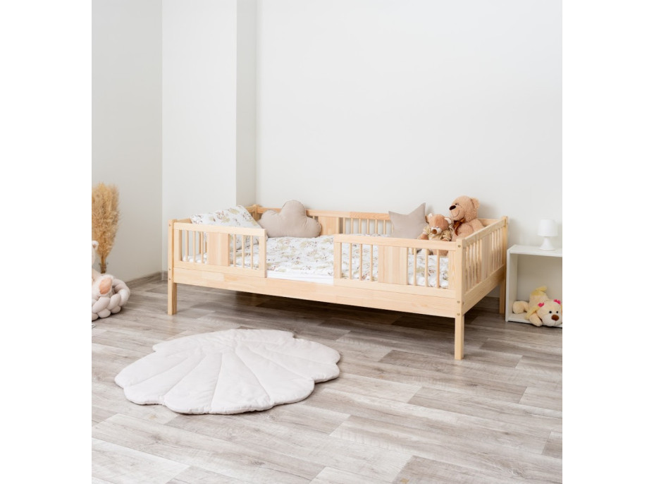 Detská posteľ z masívu borovice LUNA 20 - 200x90 cm