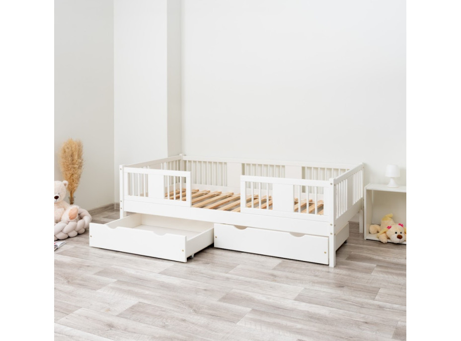 Detská posteľ z masívu borovice LUNA 20 - 190x90 cm