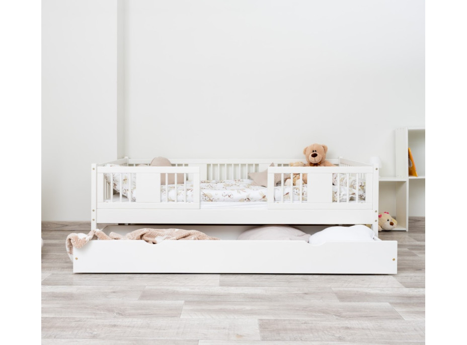 Detská posteľ z masívu borovice LUNA 20 - 190x90 cm