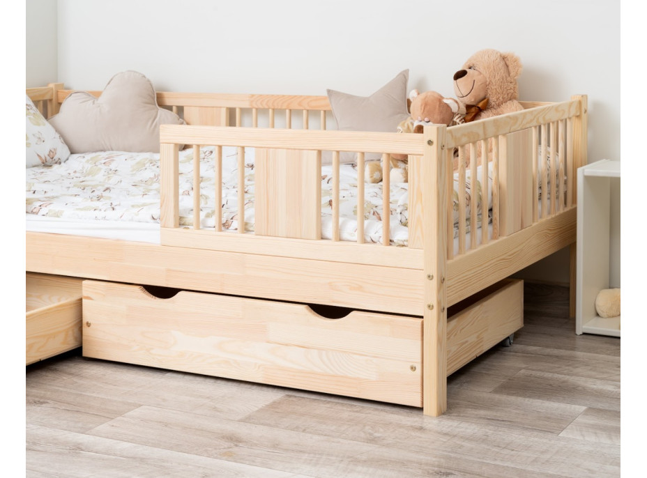 Detská posteľ z masívu borovice LUNA 20 - 190x90 cm