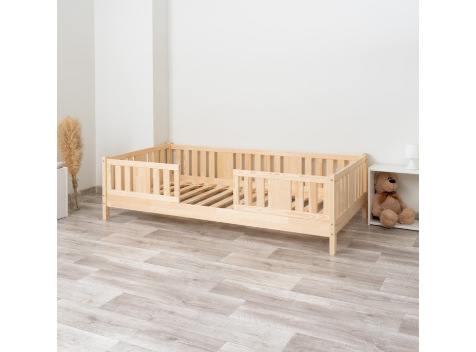 Detská posteľ z masívu borovice NIKO 10 - 160x80 cm