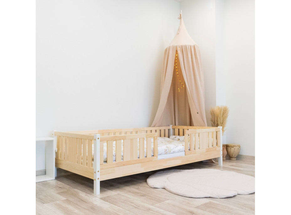 Detská posteľ z masívu borovice NIKO 10 - 190x90 cm