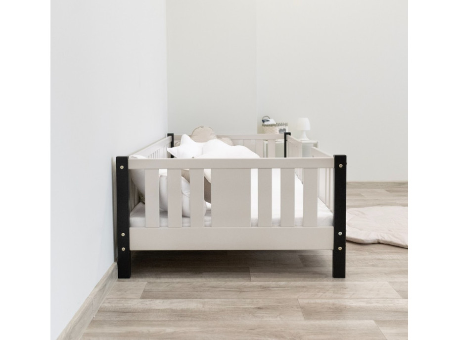 Detská posteľ z masívu borovice NIKO 10 - 180x80 cm