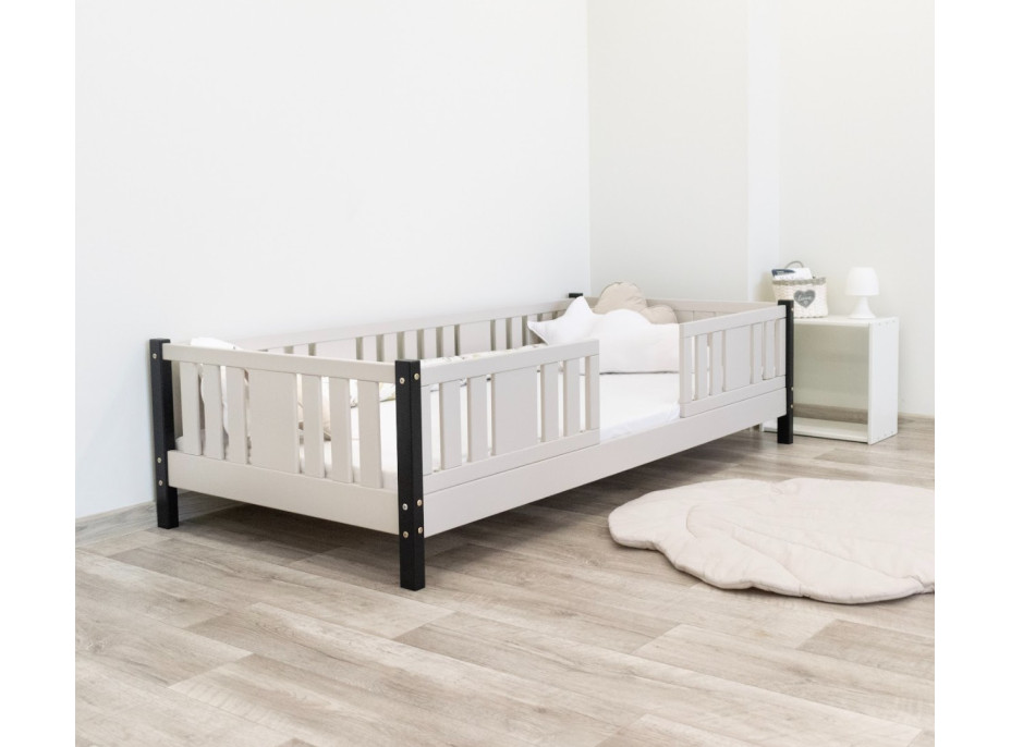 Detská posteľ z masívu borovice NIKO 10 - 180x80 cm