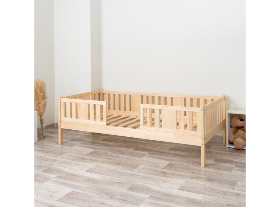 Detská posteľ z masívu borovice NIKO 20 - 160x80 cm