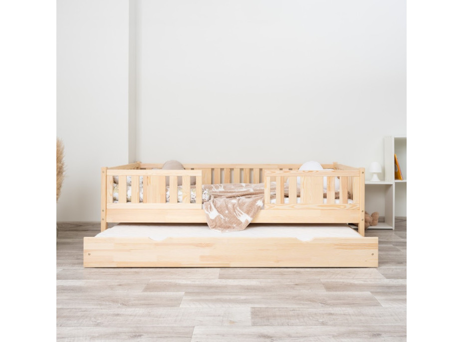 Detská posteľ z masívu borovice NIKO 20 - 200x90 cm