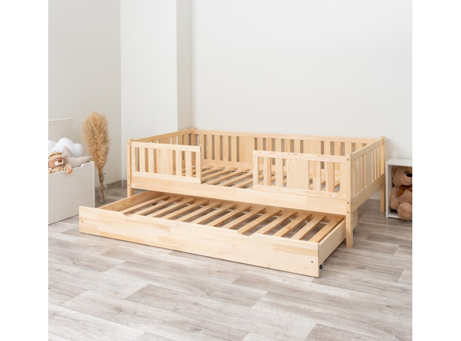 Detská posteľ z masívu borovice NIKO 20 - 200x90 cm