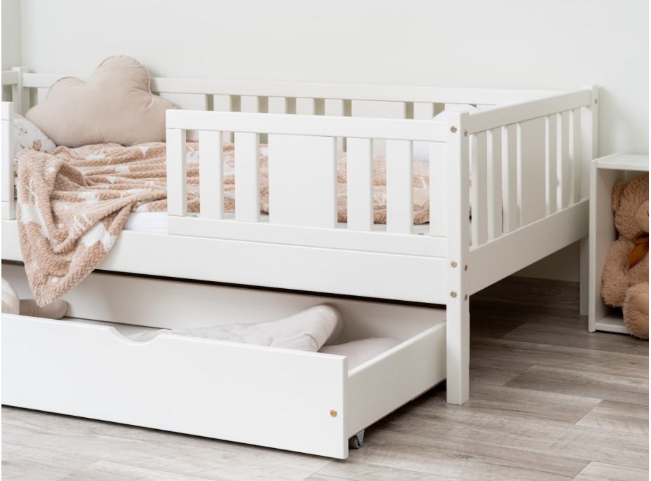 Detská posteľ z masívu borovice NIKO 20 - 160x80 cm