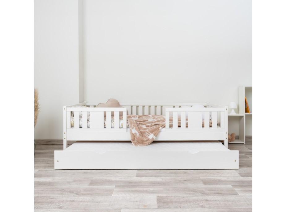 Detská posteľ z masívu borovice NIKO 20 - 180x80 cm