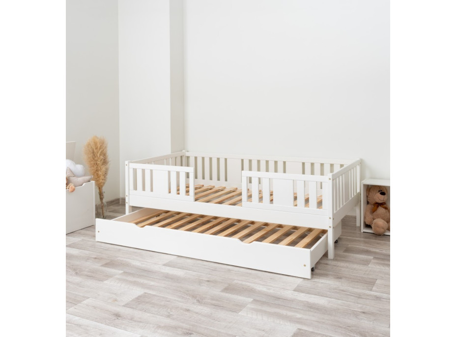 Detská posteľ z masívu borovice NIKO 20 - 160x80 cm