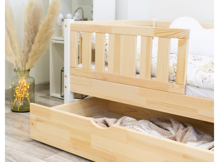 Detská posteľ z masívu borovice NIKO 20 - 160x80 cm