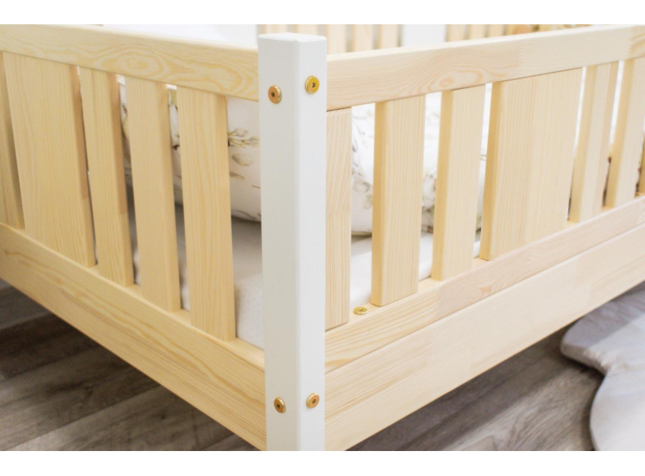Detská posteľ z masívu borovice NIKO 20 - 180x80 cm
