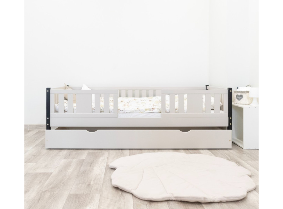 Detská posteľ z masívu borovice NIKO 20 - 200x90 cm