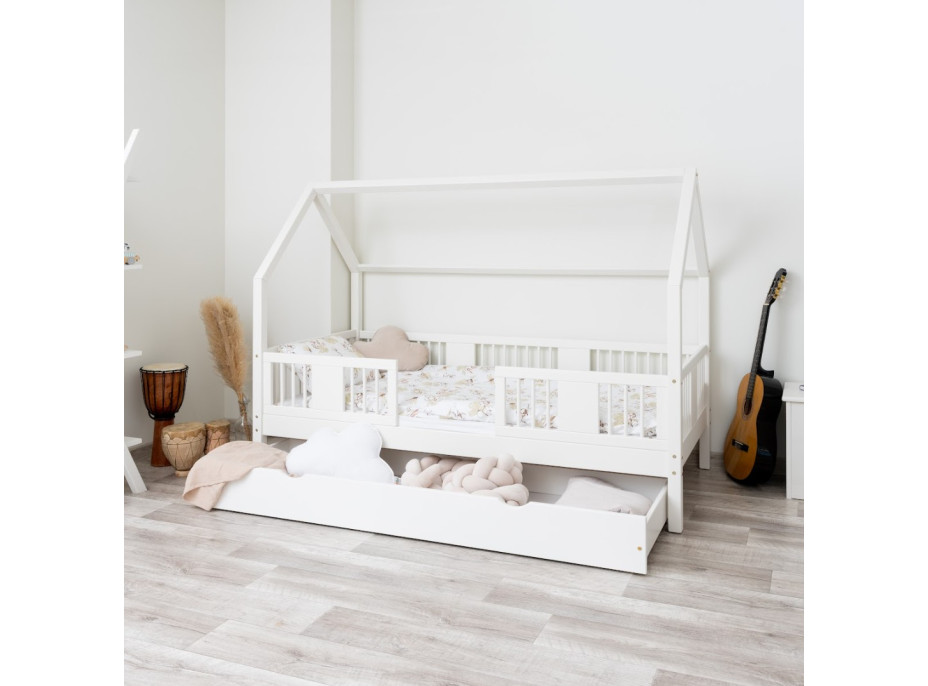 Detská posteľ z masívu borovice LUNA 20 - 160x80 cm [CLONE]