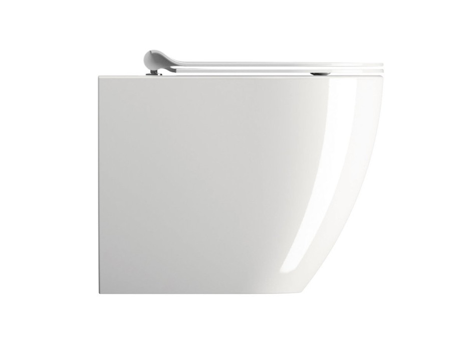 GSI PURA WC misa stojaca, Swirlflush, 36x55cm, spodný/zadný odpad, biela ExtraGlaze 889011