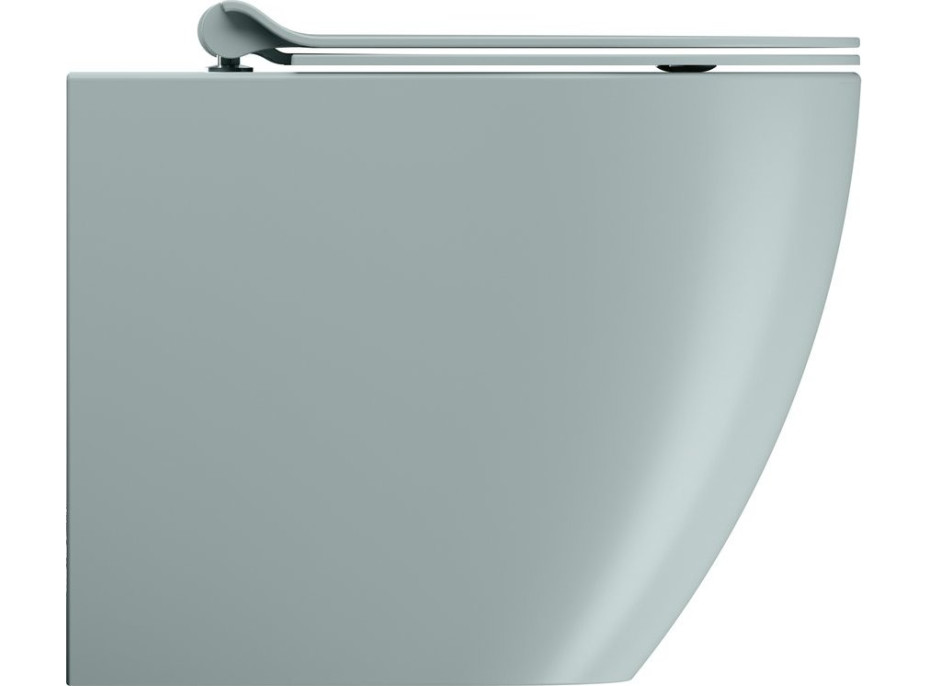 GSI PURA WC misa stojaca, Swirlflush, 36x55cm, spodný/zadný odpad, ghiaccio dual-mat 889015