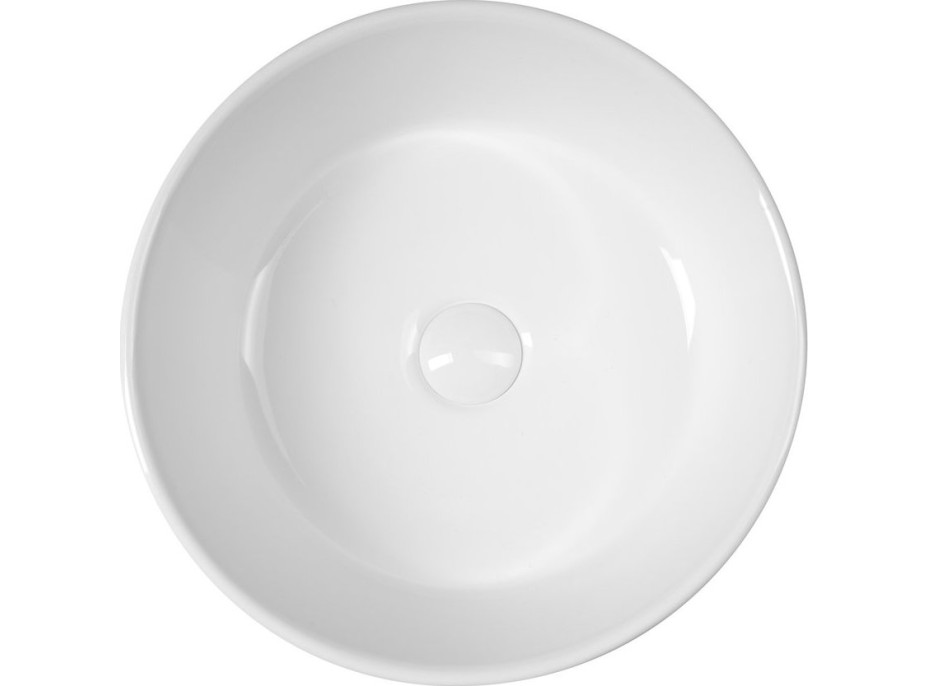 Sapho Keramické umývadlo na dosku, priemer 40cm, biela FB48150