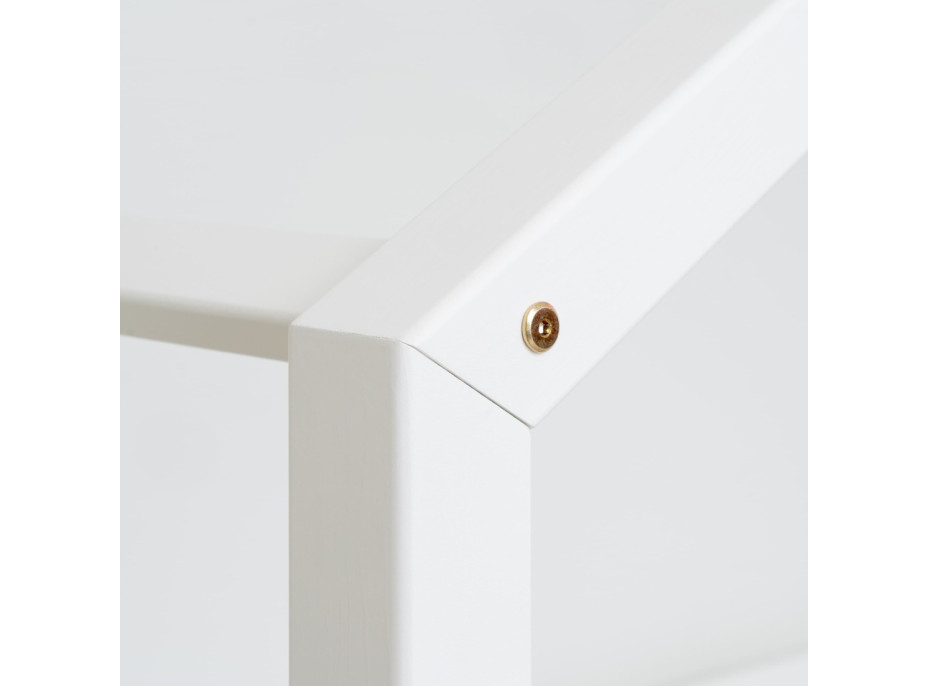 Detská domčeková posteľ z masívu borovice LUNA S 20 - 160x80 cm